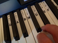 Piano Keyboard Stickers - jpeg 1