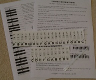 Piano Keyboard Stickers - jpeg 2