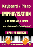 Keyboard / Piano Improvisation One note at a TIme - jpeg