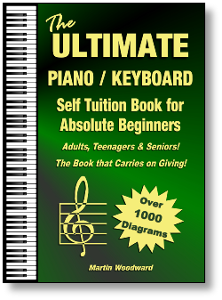 Ultimate piano and keyboard self tuition book for beginners adults and seniors