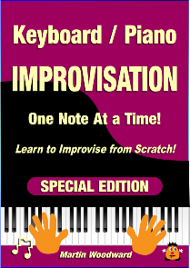 Keyboard / Piano Improvisation One note at a TIme - jpeg